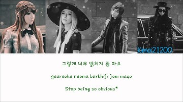 2NE1 - Missing You (그리워해요) [Hangul/Romanization/English] Color & Picture Coded HD
