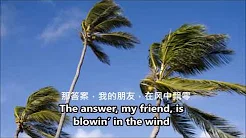 Blowing in the wind 随风飘逝～～Bob Dylan
