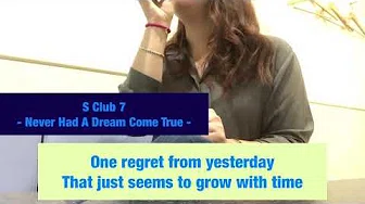 [歌ってみた] S Club 7 -Never Had A Dream Come True-