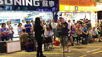 会过去的「原唱：许志安*车婉婉。」(2018-07-02）香港街头艺人及唱作音乐人彭梓嘉老师，彭梓嘉老师的学生波波