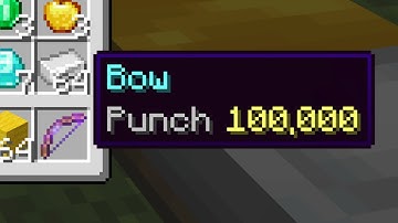 I secretly used Punch 100,000 in Minecraft Bedwars...
