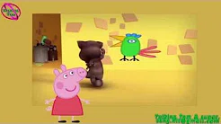 ✔ 我的会说话的汤姆插曲21“粉红猪小妹具有鹦鹉嘲弄的汤姆”新集2015年