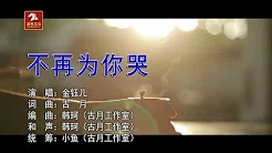 金钰儿 - 不再为你哭（高清720P）KTV歌词版