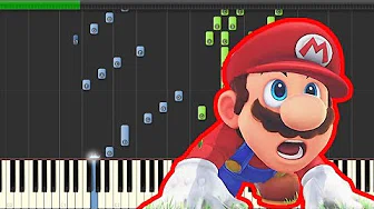 Fossil Falls - Piano Tutorial (w/ sheet) (Super Mario Odyssey OST)