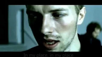 Coldplay - In My Place (中文歌词 & English lyrics) HD