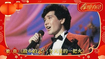 1987年央视春节联欢晚会 歌曲《故乡的云》等 费翔| CCTV春晚