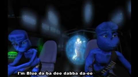 Eiffel 65 - Blue (Da Ba Dee) [Gabry Ponte Ice Pop Mix] (Original Video with subtitles)