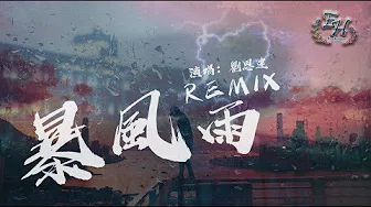 刘思达 - 暴风雨（Remix）『我带上面具，假装你不在我依然开心。』【动态歌词Lyrics】