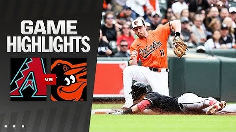 D-backs vs. Orioles Game Highlights (5/11/24) | MLB Highlights