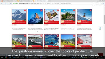 Introduction to the official Switzerland Travel Centre Shop on Fliggy