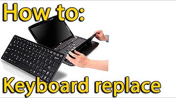 Wie zerlegen und ändern Sie die Asus K42 Notebook-Tastatur