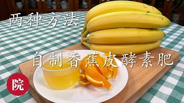【彬彬有院】种•430两种方法自制天然香蕉皮营养液和香蕉皮酵素肥