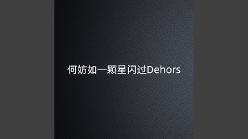 何妨如一颗星闪过Dehors (Beat版)