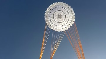 Ring-slot parachute - Opening sequence