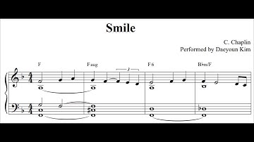 [Jazz Piano] C.Chaplin - Smile (sheet music)