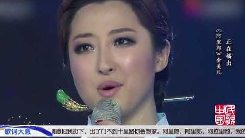 【同声欢唱】金美儿演唱朝鲜经典歌曲《阿里郎》
