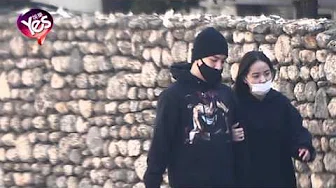 【4年前】BIGBANG太阳与女友閔孝琳约会 挽臂散步气氛甜蜜