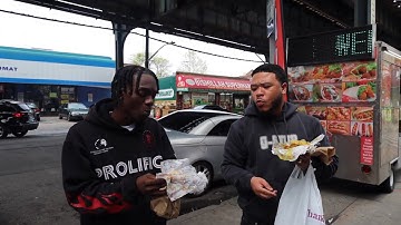 Trying Caribbean street food in NYC!