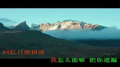 一个人的情歌 带泪的鱼MV