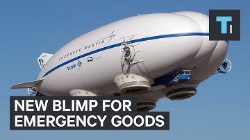 New blimp for emergency goods