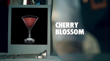 CHERRY BLOSSOM DRINK RECIPE - HOW TO MIX
