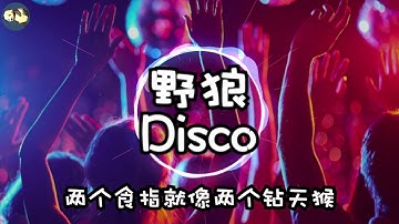 [野狼Disco] by 宝石gem 歌词版 抖音上一首超欢快的土味说唱带你摇进90年代迪厅