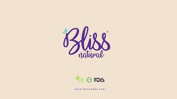 How bliss natural sanitary pads are made?