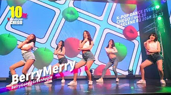 1-7 BerryMerry Berry Good Green Apple 베리굿【ちぇご10】kpop dance cover video in Tokyo Japan 커버 댄스