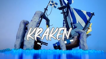 Lego Kraken - Pirate Stop Motion with Caribbean Clipper