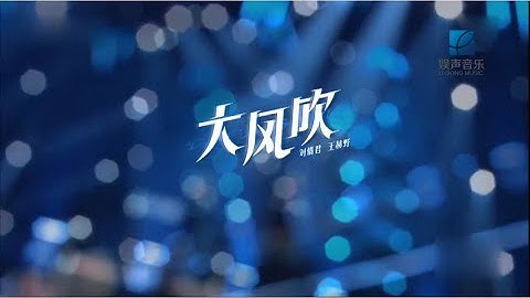 【抖音热门】刘惜君&王赫野 - 大风吹（高清1080P）KTV版