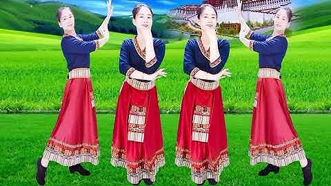 樱桃原创《巴扎黑》一看就喜欢的欢快藏族舞超美附教學