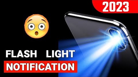 How to Enable LED Flash Alerts On Any Android Smartphone || Notification flashlight || Tech Process