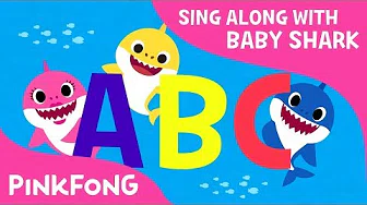 Shark ABC | Now I know my ABCs! | Sing along with baby shark | Pinkfong Songs for Children