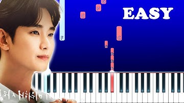 Crush - Love You With All My Heart (EASY Piano Tutorial)