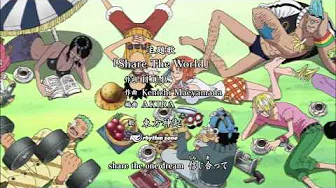 One Piece Opening 11 - Share The World HD Full