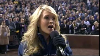 Carrie Underwood : National Anthem Game 3 World Series 2007