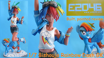 1/7 Bishoujo Rainbow Dash garage kit (E2046 Antihero)
