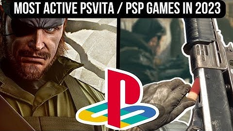 Most Active PSVITA / PSP Online Games in 2023