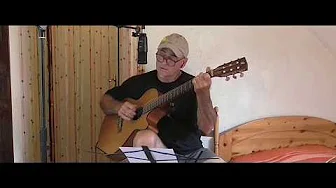 Alain Souchon...La vie ne vaut rien...guitare ( cover)