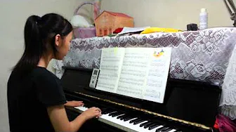 钢琴练习-曲目:小夜曲 (比才)