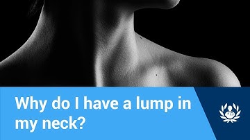 When should I see a doctor about a lump in my neck?