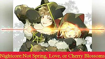 [Nightcore]Not Spring, Love, or Cherry Blossoms(HIGH4, IU)