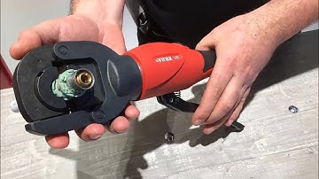 Sertissez du multicouche Ø 26 mm avec la Viper® hydraulique manuelle i26 VIRAX