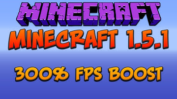 Minecraft 1.5.1 - 300%+ FPS!