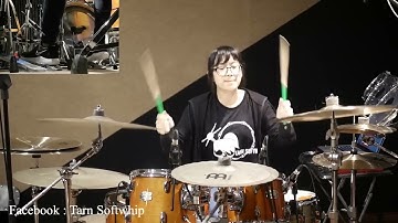 Avenged Sevenfold - Nightmare Drum Cover By Tarn Softwhip female drummer