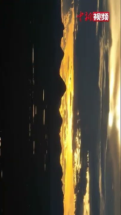 “夕阳美如画，清风醉晚霞。”翻转手机看青海省玉树州杂多县的查旦湿地，落日美如油画。#云游大好河山