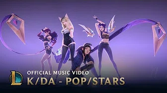 K/DA - POP/STARS (ft. Madison Beer, (G)I-DLE, Jaira Burns) | Music Video - League of Legends