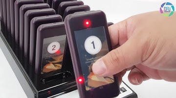 【全方衛科技】1對20叫號取餐器 震動叫號器 無線取餐呼叫器 餐飲排隊都適用
