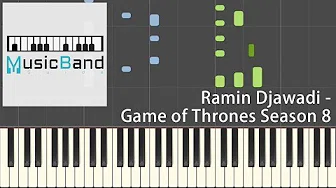 Ramin Djawadi - Game of Thrones Season 8 Ost - Piano Tutorial [HQ] Synthesia