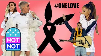 Ariana Grande One Love Manchester - Justin Bieber, Katy Perry, Coldplay, Miley Cyrus & More: PICS
